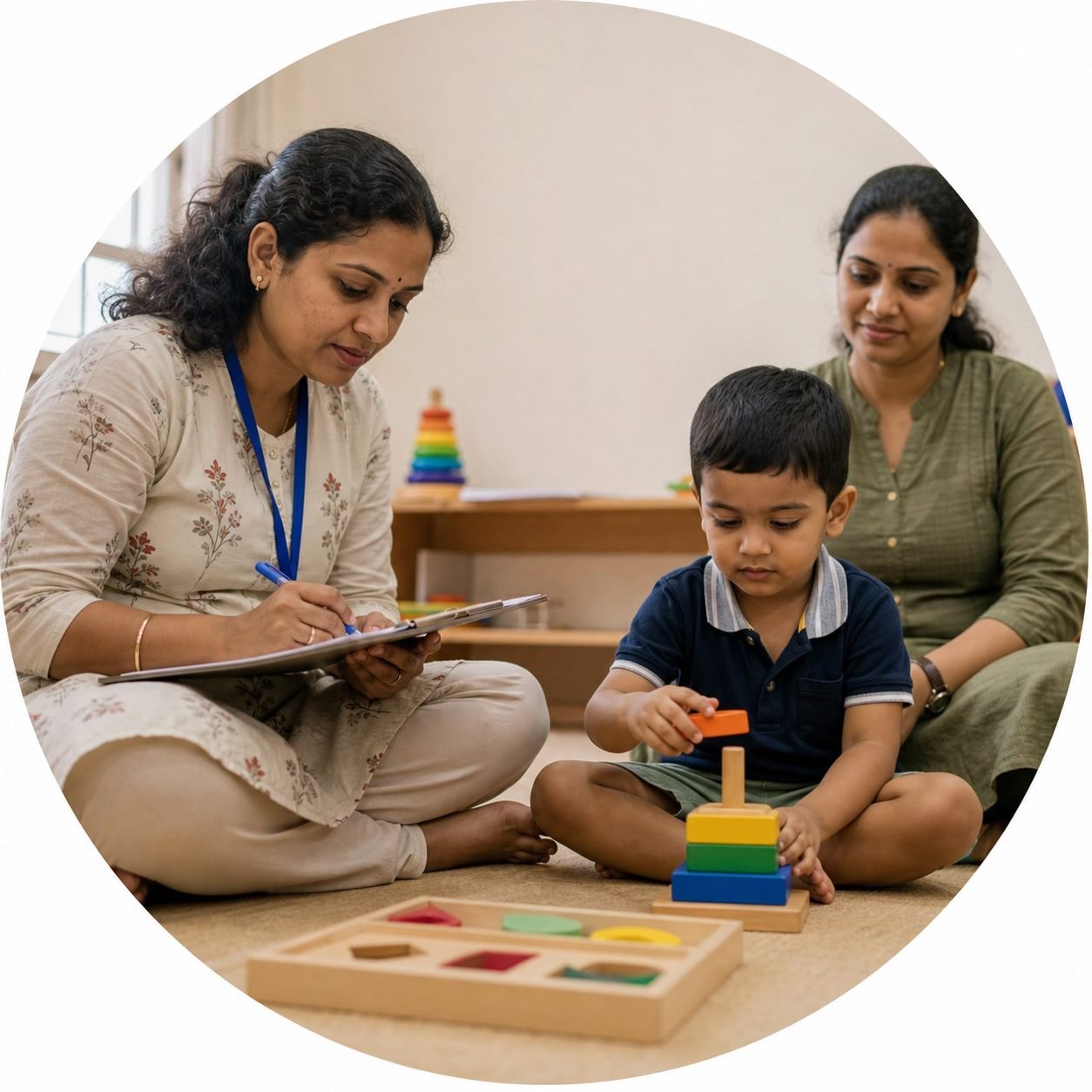 A developmental assessment session